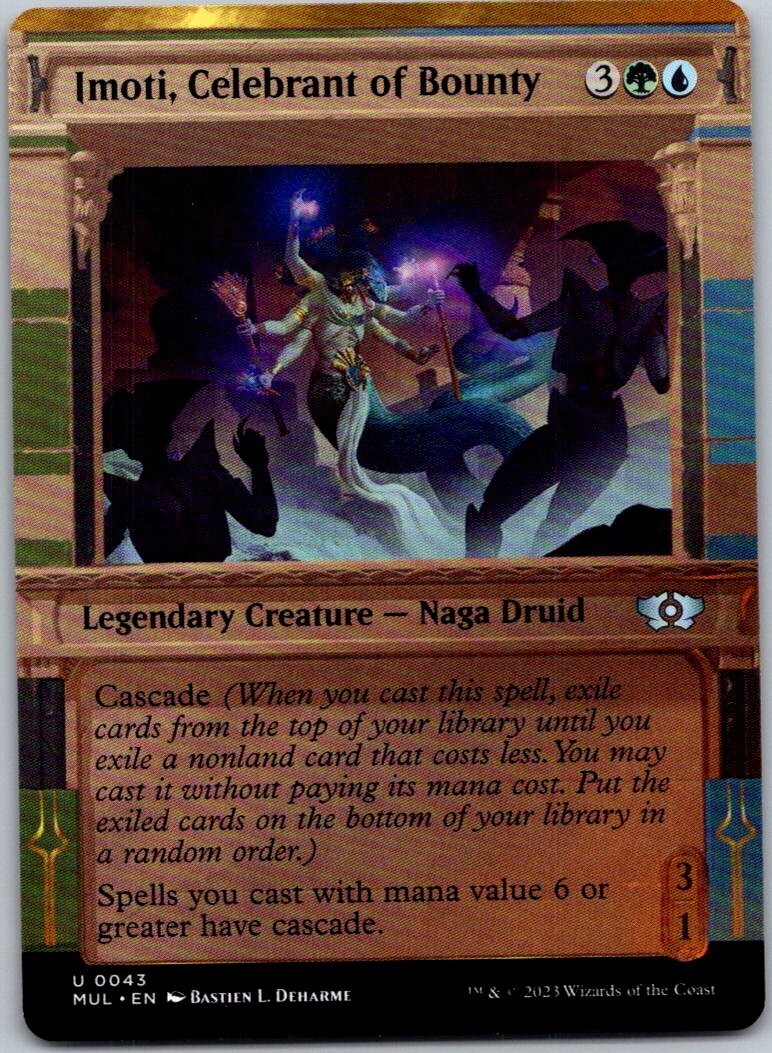 Magic the Gathering Imoti, Celebrant of Bounty Showcase Multiverse
