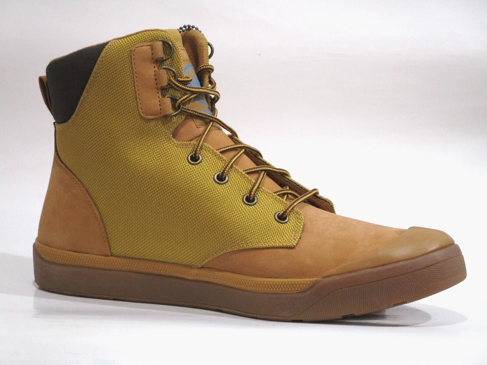 Palladium 男式 Pallarue Hi Cuff Wp 雨靴琥珀色金色/中胶,美国 11.5 M — 第 2/4 张图片