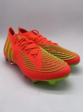 Adidas Predator Edge.1 SG Solar Red Soccer Cleats GW1016 Men’s Sizes 7-10.5