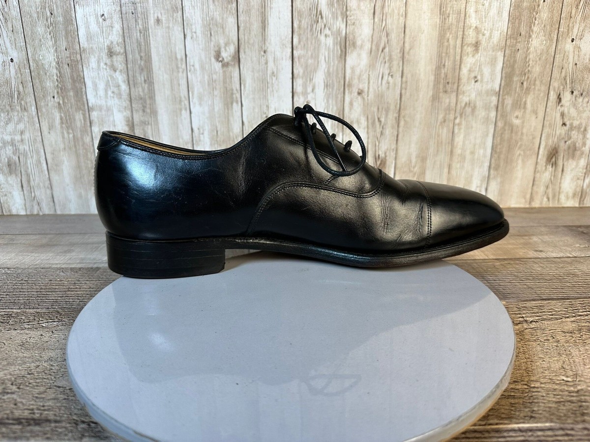 Johnston & Murphy Aristocraft Men\'s Size 12 Black Leather Dress Shoes JOHNSTON & MURPHY ARISTOCRAFT Men main image 4