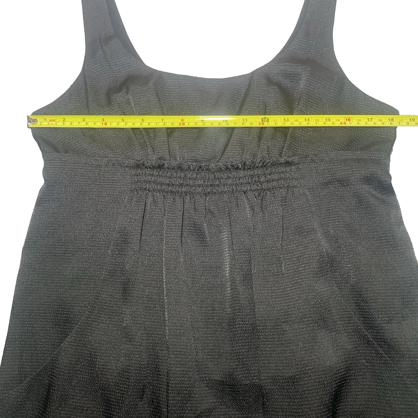 VETEMENTS Abito donna BCBGeneration grande nero senza maniche tasche foderato LightComfort us intime ottimeioni