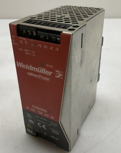 Weidmuller 8708660000 Power Supply; CP SNT 70 Watt 24 Volt 3 Amp