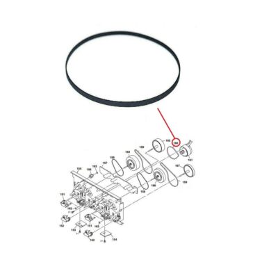 CAPSTAN C Rubber Belt For Sony MICRO HiFi COMPONENT SYSTEM DHC- GDM- HCD- LBT-