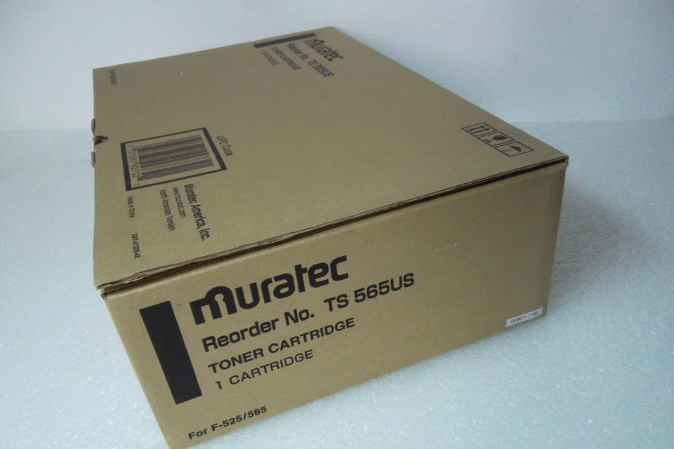 Cartucho de tóner Muratec TS-560US negro 15K para Muratec F-520/560 TS560US OEM NUEVO Foto 2 de 4