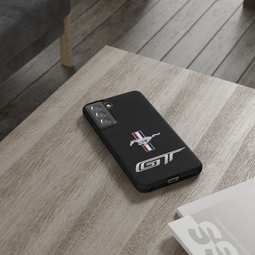 Black Tough Cases For iPhones, Samsung Galaxy Google Pixel Mustang GT Racing - Picture 204 of 210