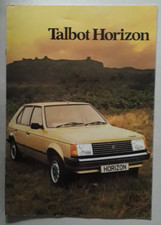 Talbot Horizon Range Brochure 1979 - LS GL GLS SX