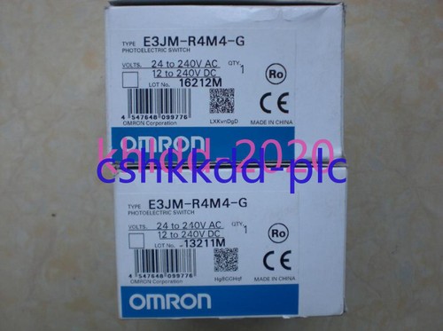 1PC Omron E3JM-R4M4-G Photoelectric Switch E3JMR4M4G New In Box Free