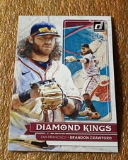 2022 Donruss Baseball Base Diamond Kings #26 Brandon Crawford - SF Giants