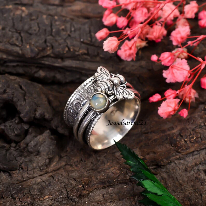 Bee ring hotsell sterling silver