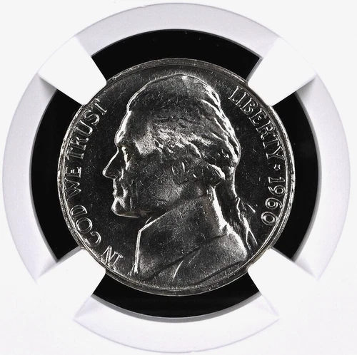 1960-D  Jefferson Nickel   NGC MS66