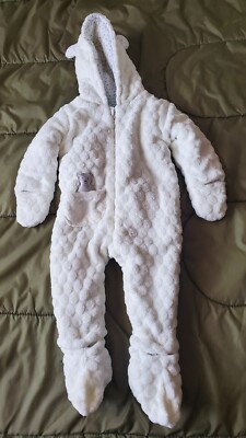 WINTER FLEECEANZUG MEINE KLEINEN STEINE 12 MONATE 74 CM SEHR GUTER ZUSTAND KOSTENKOSTENPREIS