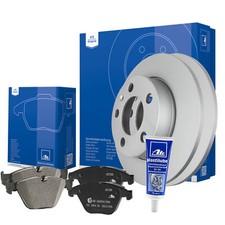 ATE Bremsensatz Opel Corsa A 236mm VORN VOLL Plastilube