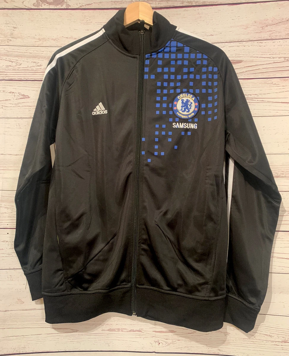 NEW Youth’s Adidas Chelsea FC Premier League Football Club ZipUp Jacket  Size XL