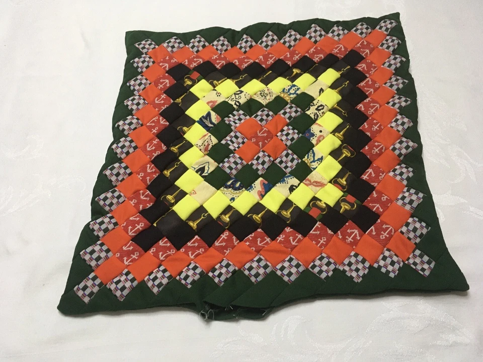 Funda de almohada estilo edredón de tela de poliéster de colección 2 piezas 18"x18" Cottagecore Foto 2 de 4