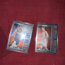 2024-25 Panini Prizm - Global Reach Alperen Sengun #1 & Luka Doncic #8