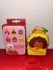 Loungefly Strawberry Shortcake Mini Backpack Bag Charm, ORANGE BLOSSOM, NEW