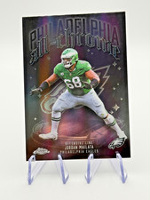 2025 Topps Chrome Philadelphia Eagles Jordan Mailata All Chrome Card #ACT-12
