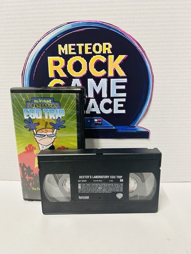 Dexters Laboratory - Ego Trip (VHS, 2000, Black Clam) Fast Same Day Shipping - Picture 2 of 5