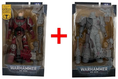 Warhammer 40000 - Actionfiguren Chaos Space Marine Word Bearer Angebot 2er-Set