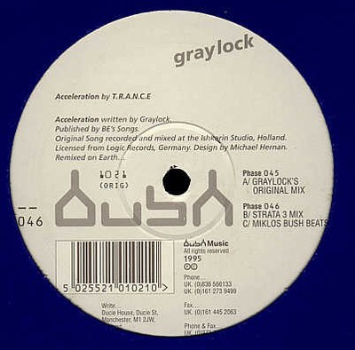 Graylock - Acceleration By T.R.A.N.C.E., 12'', (Vinyl)