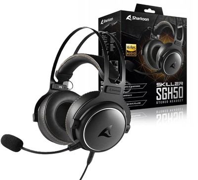 Sharkoon Skiller SGH50 In-Ear Gaming Headset Kabel Mikrofon NEU OVP