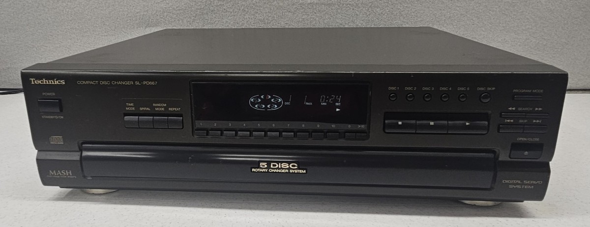 【中古】 サレンダー/ＣＤ/WPCR-75456 Technics SL-PD667 5-Disc CD Changer/Player - Made in Japan