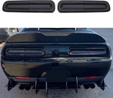 Challenger Tail Light Covers for 2015-2024 Accessories Rear Guard Trim Kit Exte