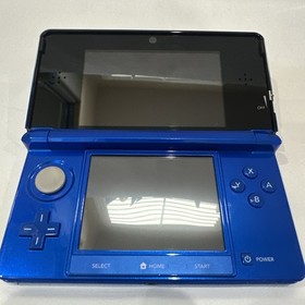 *TESTED/WORKING* Nintendo 3DS Cobalt Blue Console Complete In Box CIB #G57