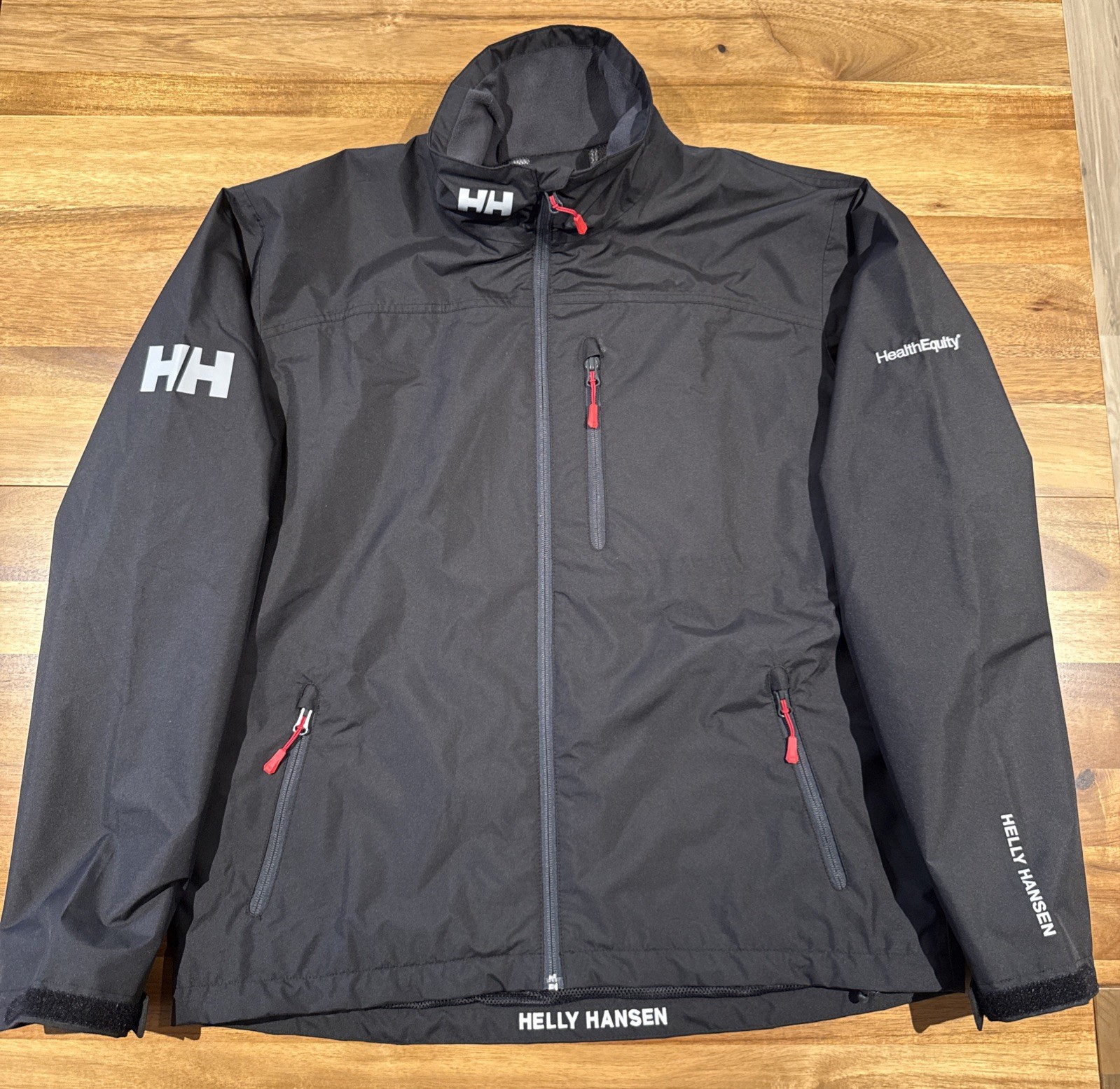 Helly Hanson Mesh Lined Sailing Jacket Black XL - image 1