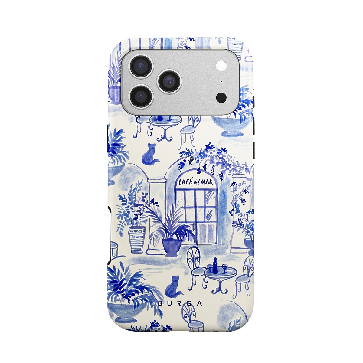 Coque Antichoc iPhone 17 Pro Burga Sobremesa Évite les Écrans Brisés