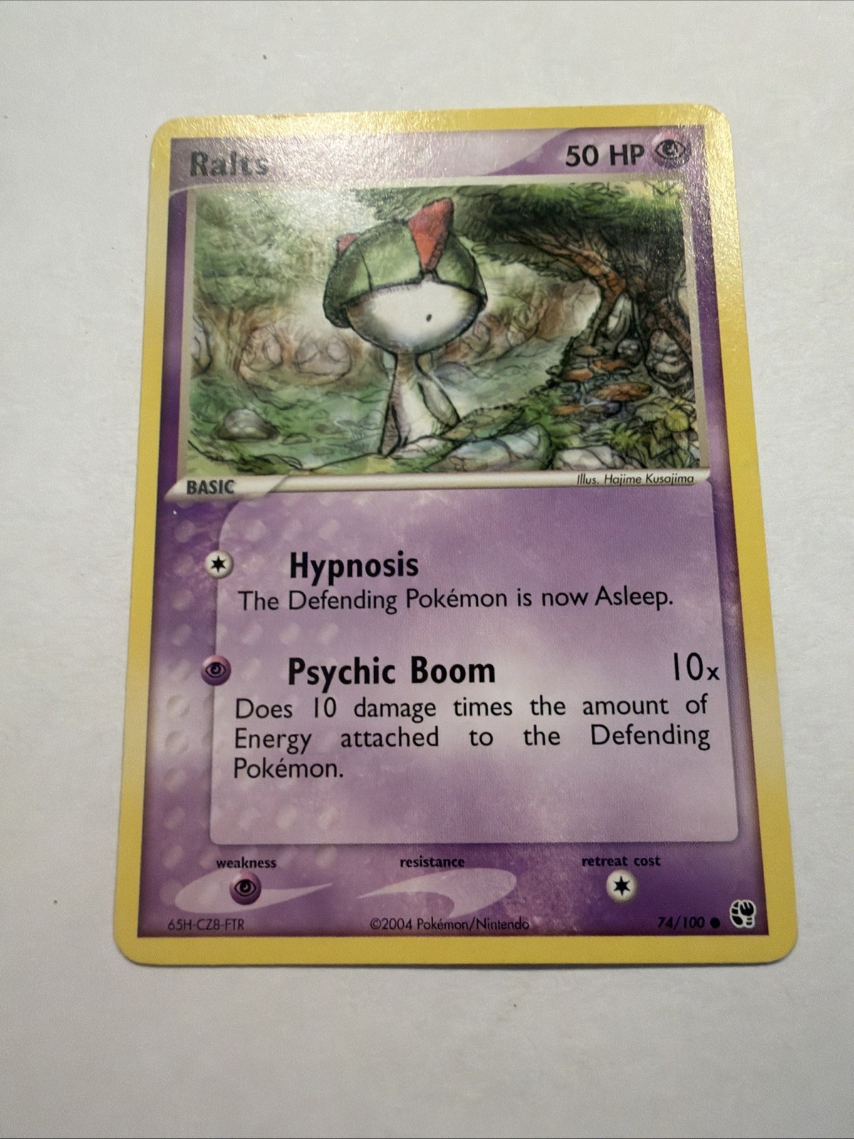 Pokémon  TCG Ralts 74/100 Sandstorm Common Regular Unlimited MOD+