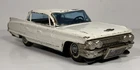 Vintage Bandai Tin Friction 1961 Cadillac 4 Door Hardtop Car Japan