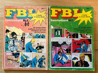 Comic FBI Sammelband Nr. 1 und 6