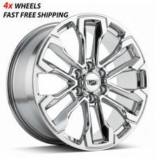 22 Wheels Rims Fits Cadillac Escalade 1999-2026 22x9 24 Chrome Set Of 4 6x139 22 Wheels Rims Fits Cadillac Escalade 1999-2026 22x9 24 Chrome Set Of 4 6x139