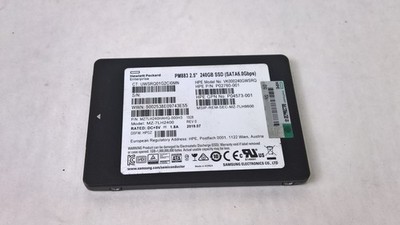 Samsung HP PM883 MZ-7LH2400 240 GB SATA III 2.5 in Solid State Drive