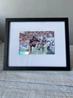 Rare Framed Walter Payton Autograph BEARS Signed Photo With COA