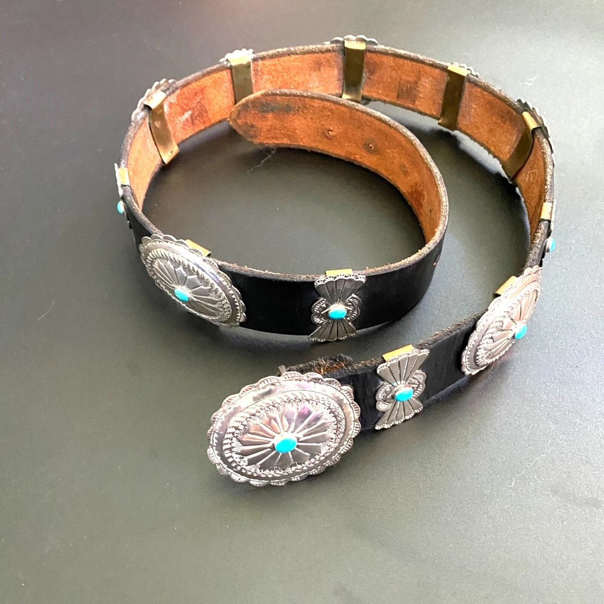 Leather Multi-Color 1970s Vintage Belts for sale | eBay display picture 3