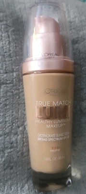 L Oréal True Match Lumi Healthy Luminous Makeup N1-2 NEUTRAL - New