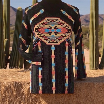 Cactus Bay Tops/Shirts (S) 3/4 Slv Shiny StudsTHE LAST ONE!  NEW W/TAGS! 12.99 !