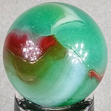 Vintage Peltier Rainbo Marble .60 Inches Near-Mint Condition Combined Shipping
