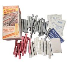 Pro Perm Professional Quality 45 Ct. Perm Rods For Medium Curls Kit 2