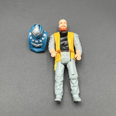 80's M.A.S.K. 3'' Alex Sector Figure w/ Mask Collector Toll Booth Kenner