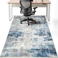 Large Office Chair Mat Desk Chair Mat for Hardwood Floor, Easy Glide for Offi...