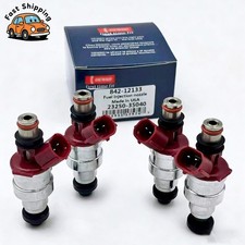 23250-35040 4pcs Fuel Injectors Denso For 4runner Pickup T100 22re 2.4l 23250-35040 4pcs Fuel Injectors Denso For 4runner Pickup T100 22re 2.4l