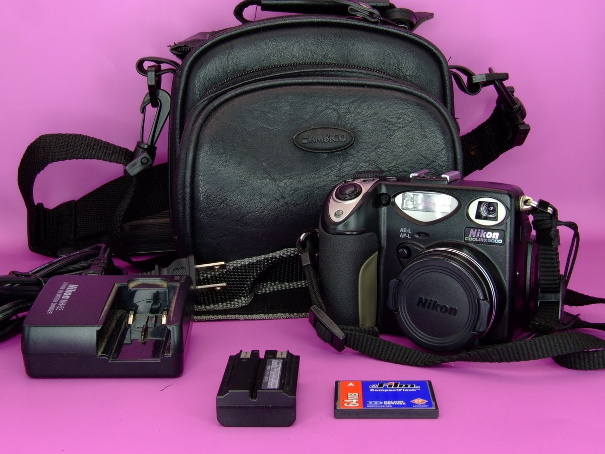 Nikon COOLPIX P5000 10.0MP Digital Camera - Black for sale