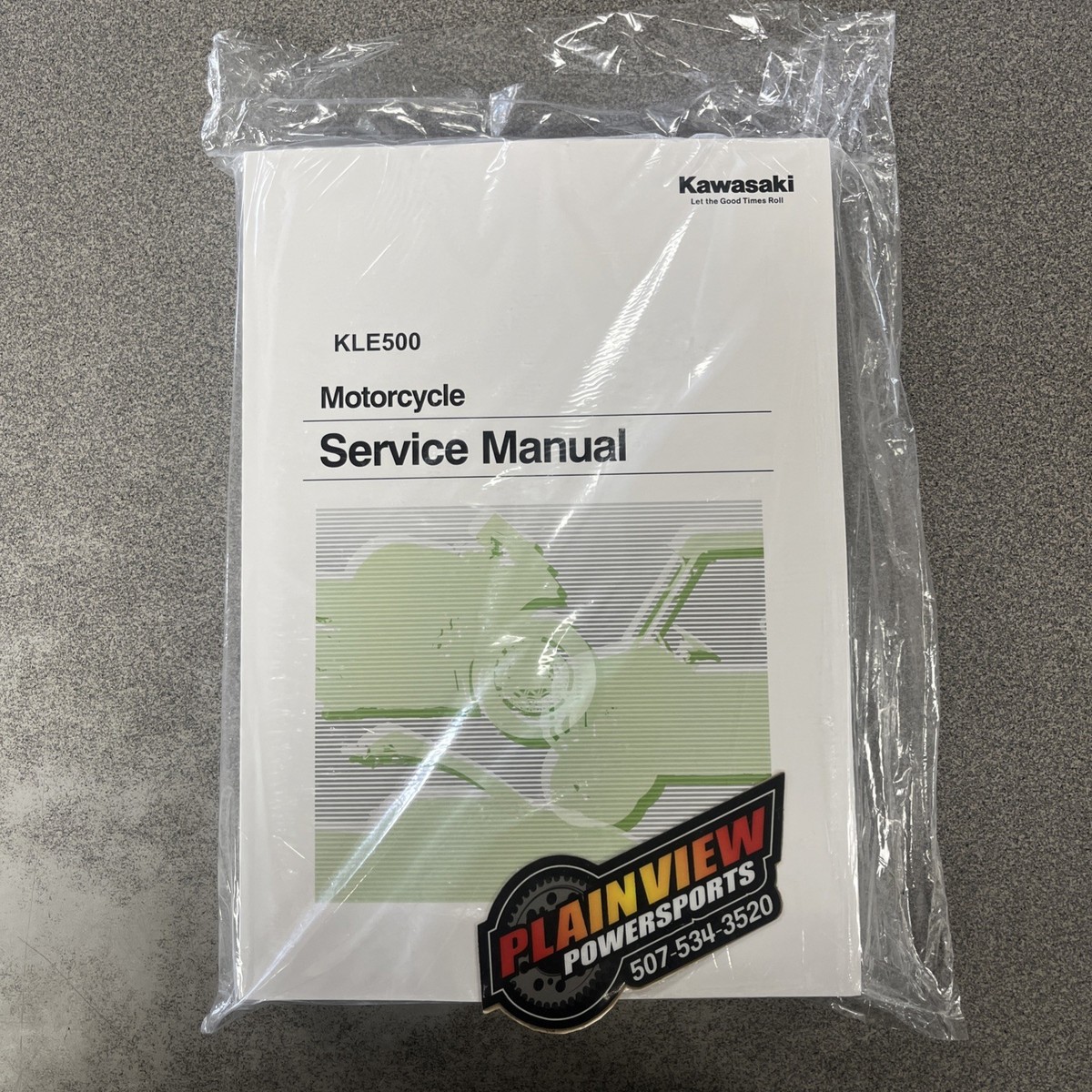 Kawasaki OEM Genuine Service Manual 2026 Kawasaki KLE500 ABS 99832