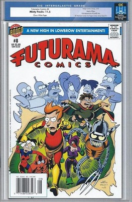 Futurama (Bongo) #8 (Newsstand) GD; Bongo | low grade - Giant-Size X-Men 1 Tribu