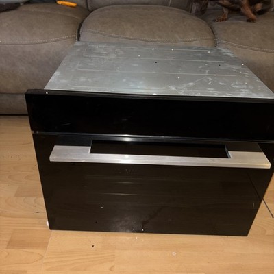 Backofen Einbau mit Dampffunktion, schwarz