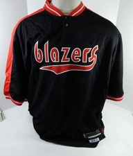 2000s Portland Trailblazers Game Issued Black Shooting Shirt Hardwood C XL 5