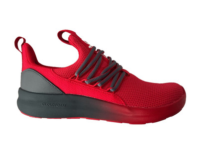 Adidas Lite Racer Adapt Red Gray Shoes US Size 5 Kids JS5018